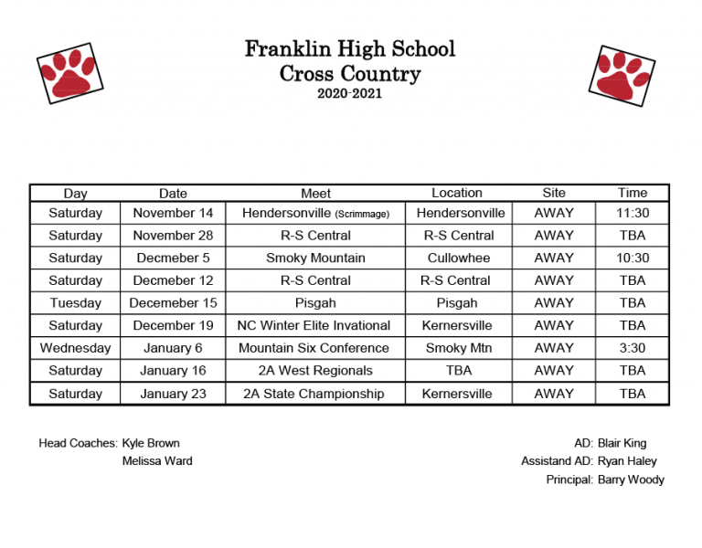 Cross Country Schedule 2020-20211024_1