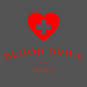 The HOSA Blood Drive