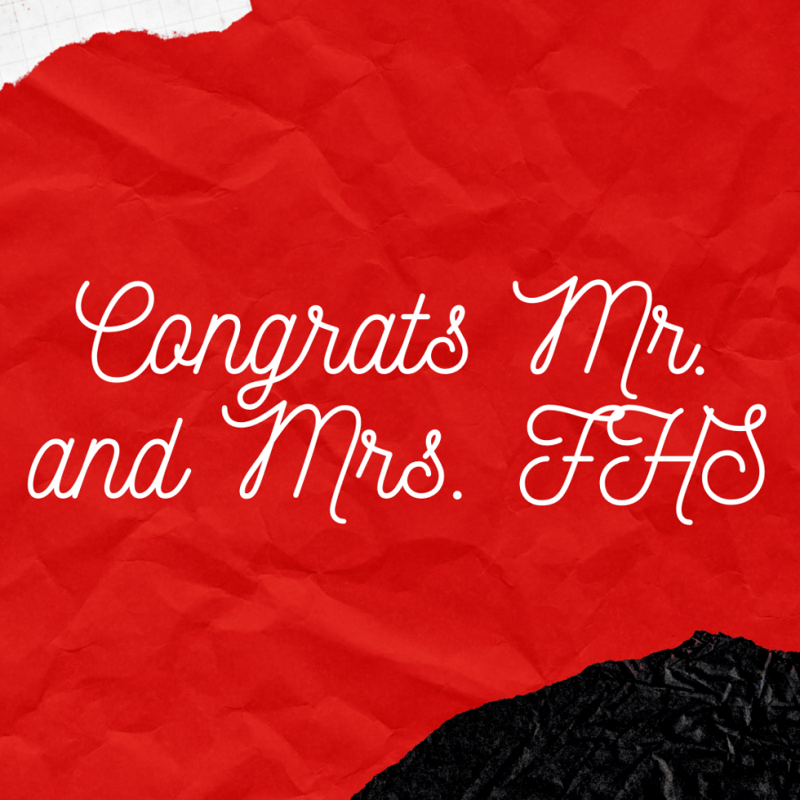 Congrats Mr. and Mrs. FHS