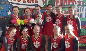 Cheerleaders Second Place Win at State Competition