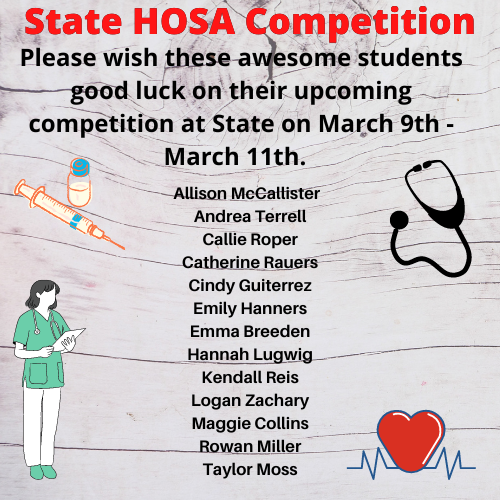 State HOSA Competition