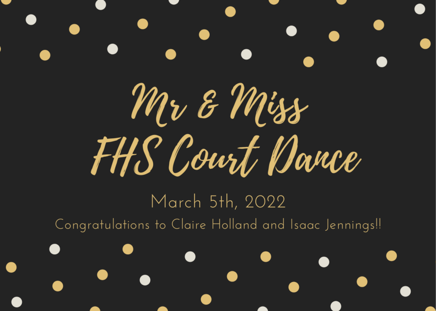 Mr. & Miss FHS Court Dance